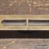 Vintage E. Preston & Sons 9”Rosewood & Brass Spirit Level - Good Condition