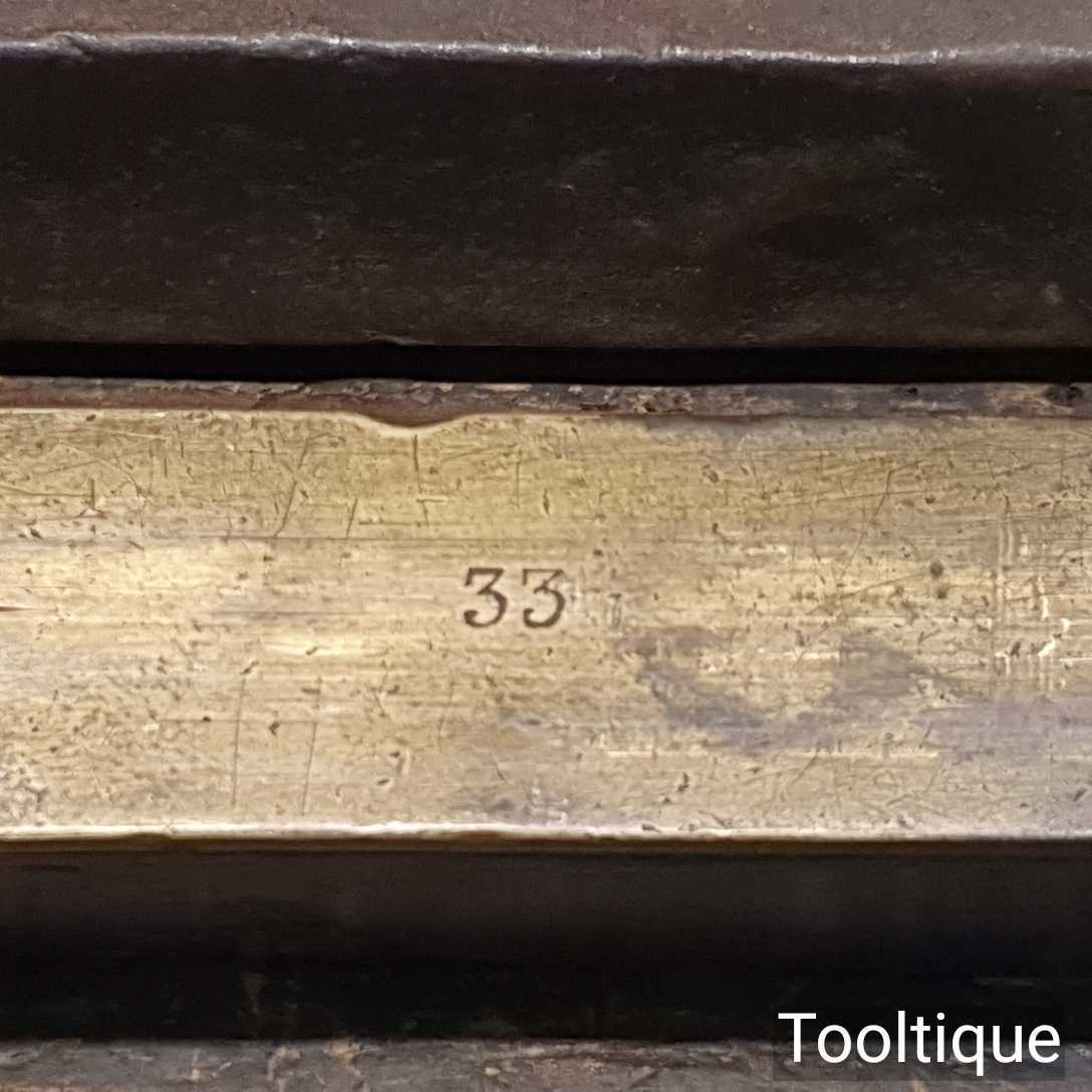 Antique J. Buist Edinburgh 18591891 10” Rosewood & Brass Spirit Level