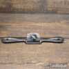 Vintage Stanley No: 63 Curved Sole Metal Spokeshave - Good Condition