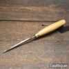Vintage Buck & Hickman Toga Carpenter’s 1/8” Cast Steel Mortice Chisel - Sharpened