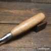 Vintage Hale Bros Carpenter’s 1/4” Cast Steel Sash Mortice Chisel- Sharpened