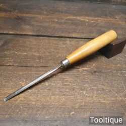 Vintage Robert Sorby Carpenter’s 1/4” Bevel Edge Chisel - Sharpened