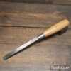 Vintage Hale Bros Carpenter’s 1/2” Cast Steel Sash Mortice Chisel - Sharpened