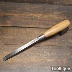 Vintage Hale Bros Carpenter’s 1/2” Cast Steel Sash Mortice Chisel - Sharpened