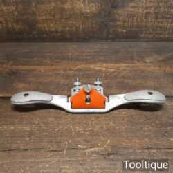 Vintage Stanley No: 151 Adjustable Curved Sole Metal Spokeshave - Refurbished
