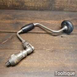 Vintage Japan Carpenter’s Ratchet Brace 10” Swing - Good Condition