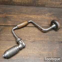 Vintage Stanley No: 909 Carpenter’s Ratchet Brace 10” Swing - Good Condition