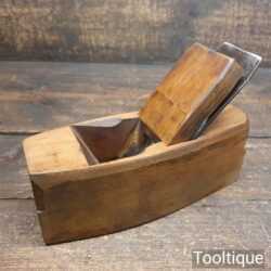 Vintage Master Carpenter’s Beechwood Smoothing Block Plane - Refurbished