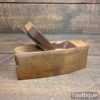Vintage Master Carpenter’s Beechwood Smoothing Block Plane - Refurbished