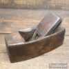 Vintage Carpenter’s Beechwood Smoothing Block Plane Steel Toe - Refurbished