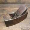 Vintage Carpenter’s Beechwood Smoothing Block Plane Steel Toe - Refurbished