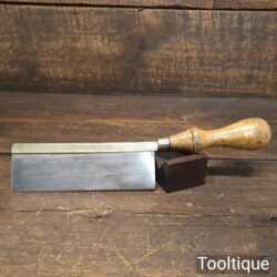 Vintage Gentleman’s 6” Brass Back Saw 14 TPI - Sharpened Refurbished