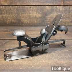 Rare Antique Stanley Rule & Level Co USA Type 1 No: 113 Compass Plane