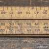 Vintage Rabone Chesterman No: 1161 Metric Boxwood & Brass Folding Rule