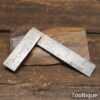 Vintage Moore & Wright Engineer’s Precision Set Square - Good Condition
