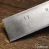 Vintage L S Starrett Co USA Cast Steel Adjustable Combination Square Refurbished