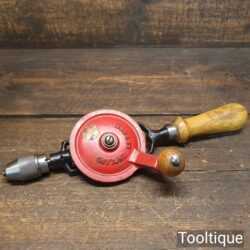 Vintage Stanley Chapman Single Pinion Egg Beater Hand Drill - Good Condition