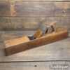 Vintage Carpenter’s 22” Beechwood Trying Plane - Lapped Flat Ready To Use