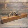 Vintage Carpenter’s 22” Beechwood Trying Plane - Lapped Flat Ready To Use