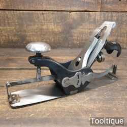 Vintage Stanley Rule & Level Co USA No: 113 Circular Compass Plane Original Iron