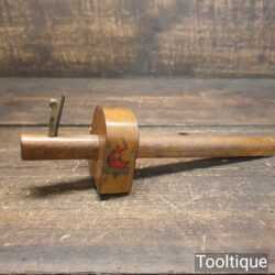 Vintage Buck & Hickman Toga Carpenter's Beechwood & Brass Cutting Gauge