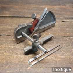 Vintage W. Marples No: M40 Plough Plane Complete - Fully Refurbished