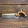 Rare Antique Filmer & Mason Guildford 1875 8” Brass Back Dovetail Saw - Sharpened