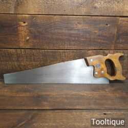 Vintage Disston Canada 20” Cross Cut Panel Handsaw 8 TPI - Sharpened Refurbished