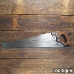 Vintage Disston USA 24” RIP Saw 1953-55 - Refurbished Sharpened Ready To Use