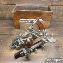 Vintage Partially Boxed Stanley Sweetheart USA No: 45 Combination Plough Plane