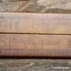 Vintage J. Rabone No: 1167 Boxwood & Brass 24” Folding Ruler - Fair Condition