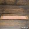 Vintage 13” x 2” Leather Strop Mahogany Backing Board - Unused Condition