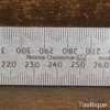 Vintage Rabone Chesterman No: B4 Metric Contraction Ruler - Good Condition