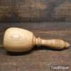 Nice Solid Ash 5oz Woodcarving Tapping Mallet 3” Head - Unused