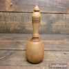 Nice Solid Iroko 5oz Woodcarving Tapping Mallet 3” Head - Unused