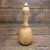 Nice Solid Oak 5oz Woodcarving Tapping Mallet 3” Head - Unused