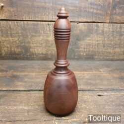 Nice Solid Mahogany 6oz Woodcarving Tapping Mallet 3” Head - Unused