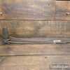 Antique Blacksmith’s Rodded Flattening Swage - Good Condition