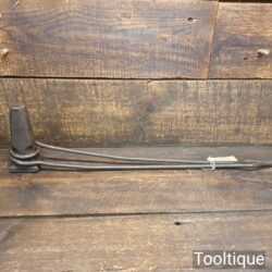Antique Blacksmith’s Rodded Flattening Swage - Good Condition