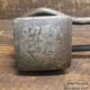 Antique Blacksmith’s Rodded Flattening Swage - Good Condition