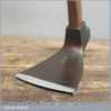 Vintage WHS Hunt And Sons Hand Adze With Full Length Handle