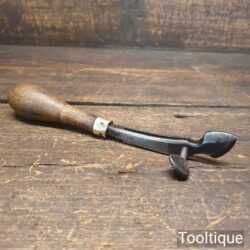 Vintage Saddler’s Leatherworking Adjustable Double Screw Crease Creasing Iron