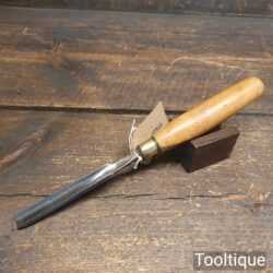 Vintage C. Nurse & Co Carpenter’s 7/16” Gouge Chisel - Sharpened Honed