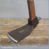 Vintage Gilpin Hand Adze With Full Length Handle - Marked No 2