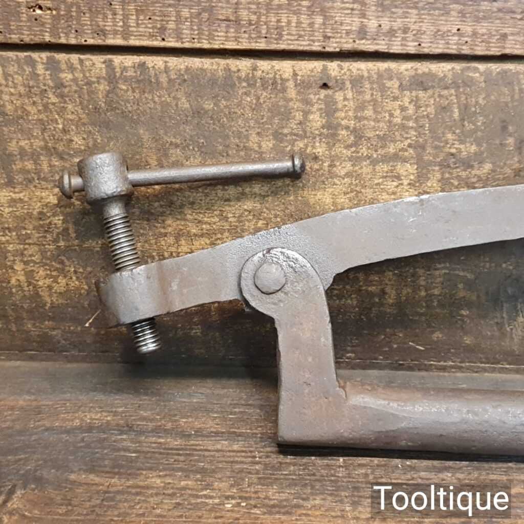 Vintage Bench Holdfast Clamp Good Condition Ready For Use Tooltique