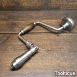 Vintage Peck Stow & Wilcox Co USA (Pexto) No: 1530 Carpenter’s Ratchet Brace