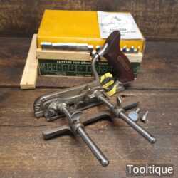 Vintage Boxed Stanley England No: 50 Combination Plough Plane Complete
