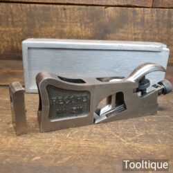 Vintage Boxed Record No: 311 Shoulder Bull Nose & Chisel Plane - Fully Refurbished