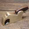 Quality Antique Gunmetal Bullnose Plane Rosewood Wedge - Good Condition