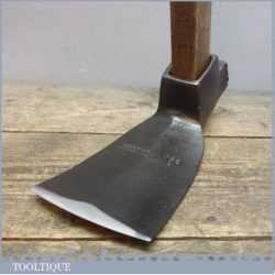 Vintage Brades Co. Hand Adze With Full Length Handle - Marked No: 396 No: 1